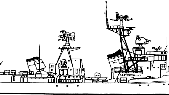 Эсминец ORP Warszawa I [Destroyer] - чертежи, габариты, рисунки